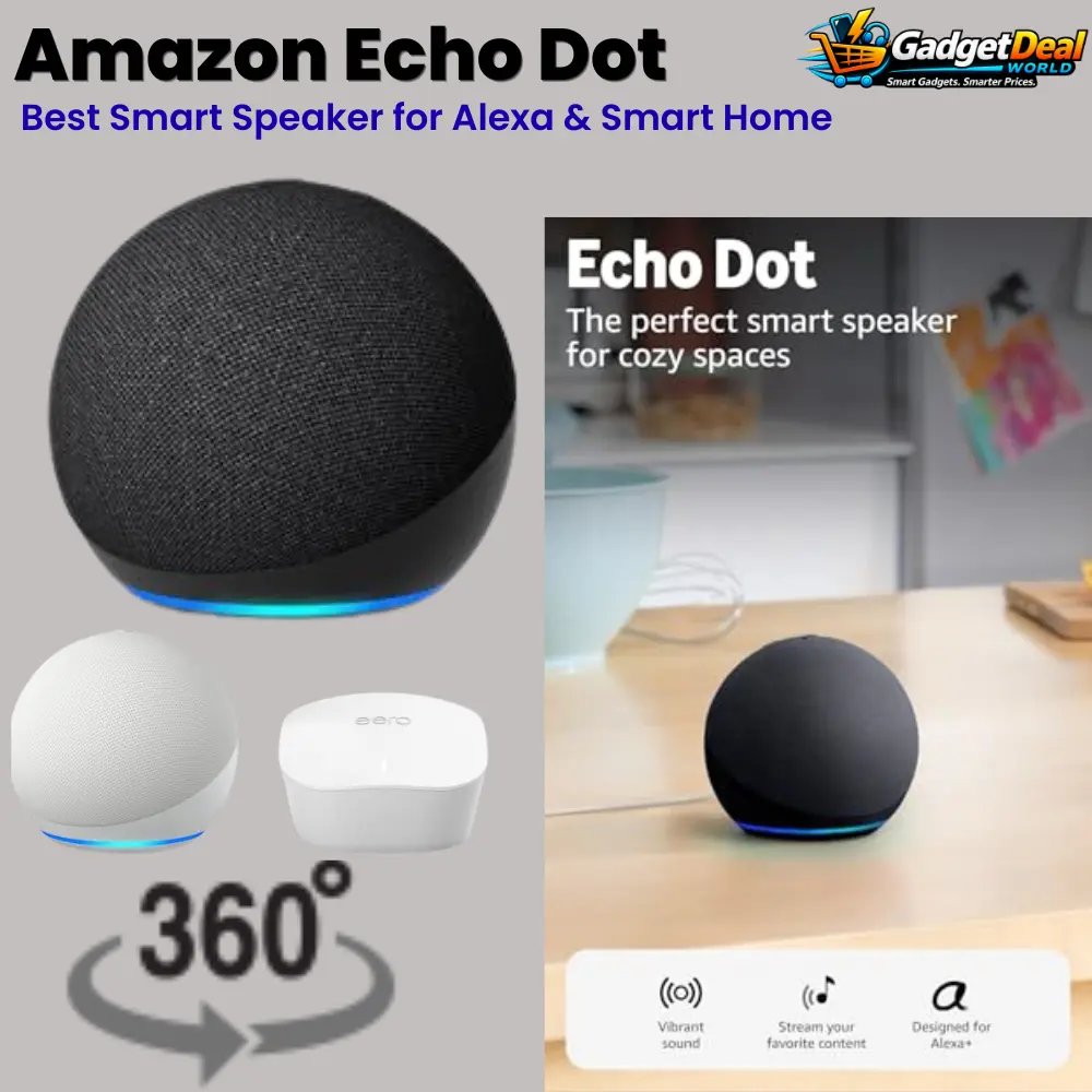 Amazon Echo Dot smart speaker with Alexa