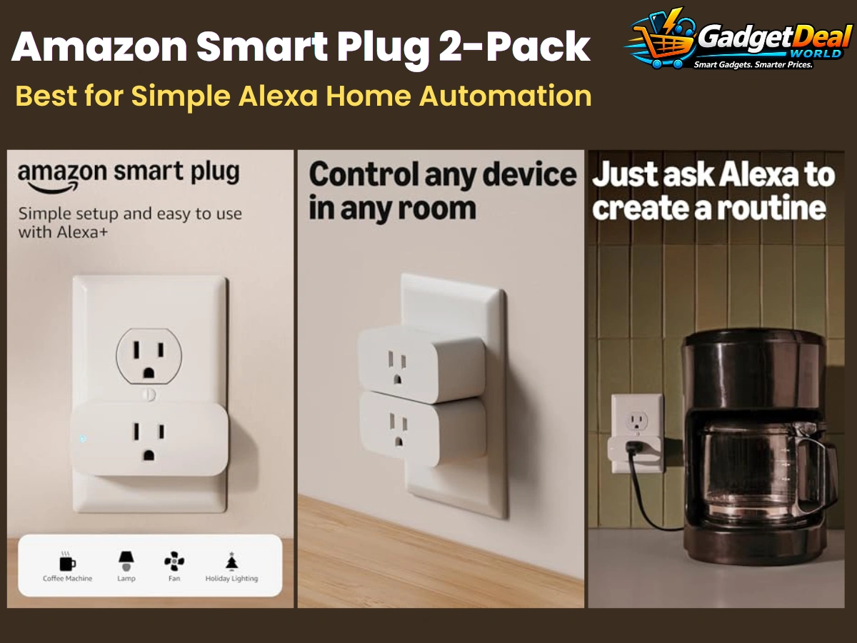 Amazon Smart Plug 2-Pack for Alexa home automation