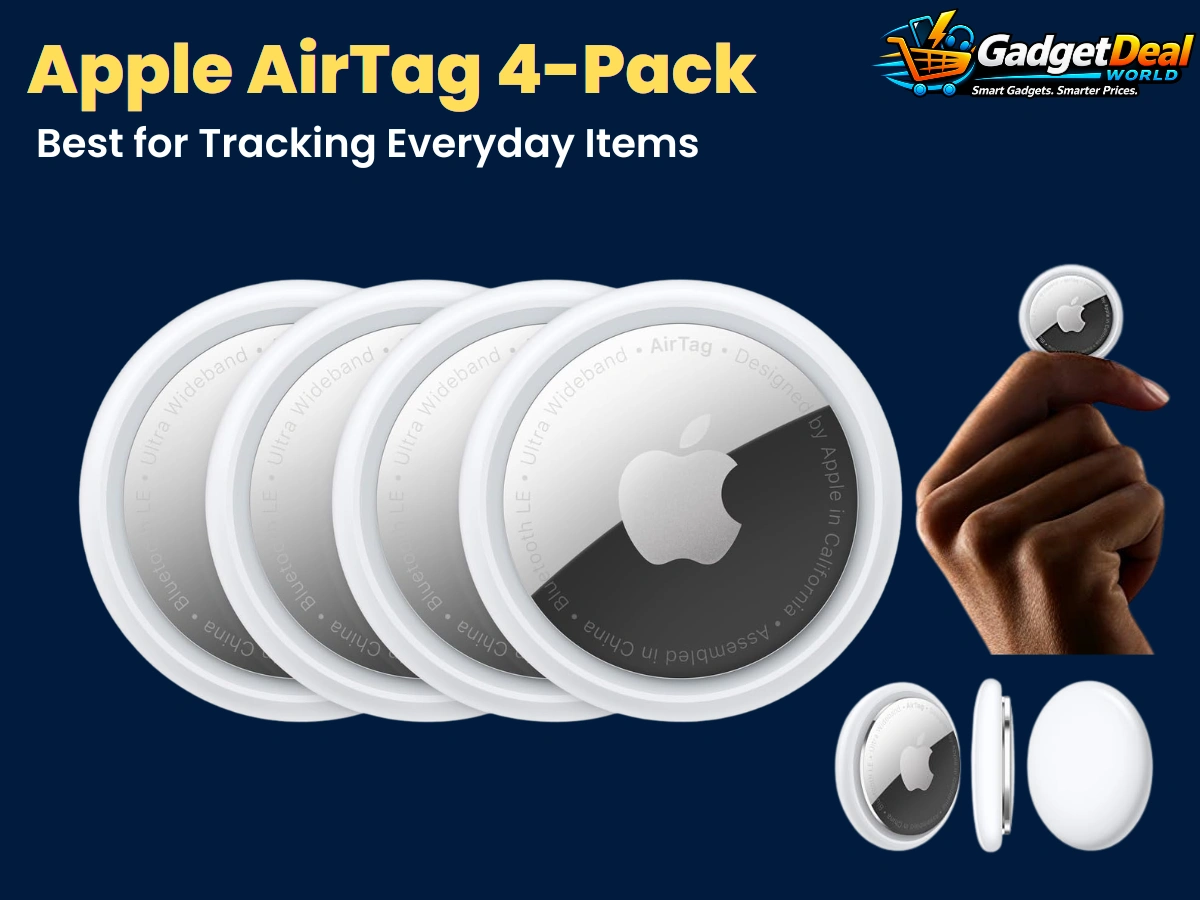 Apple AirTag 4-Pack for tracking everyday items