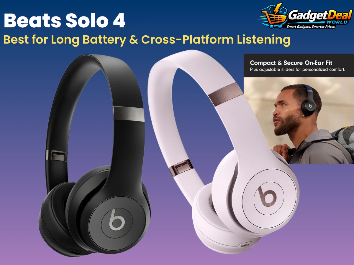 Beats Solo 4 wireless on-ear headphones