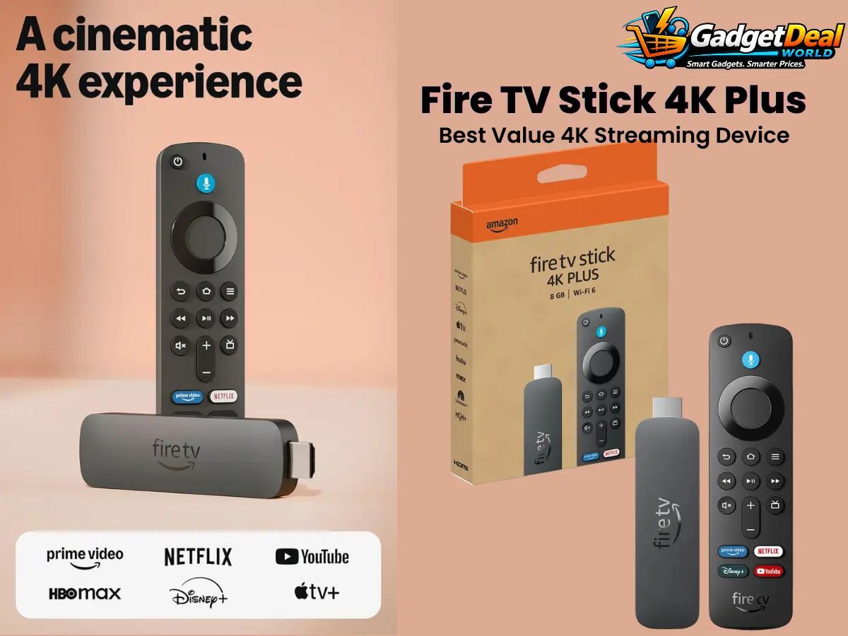 Amazon Fire TV Stick 4K Plus streaming device
