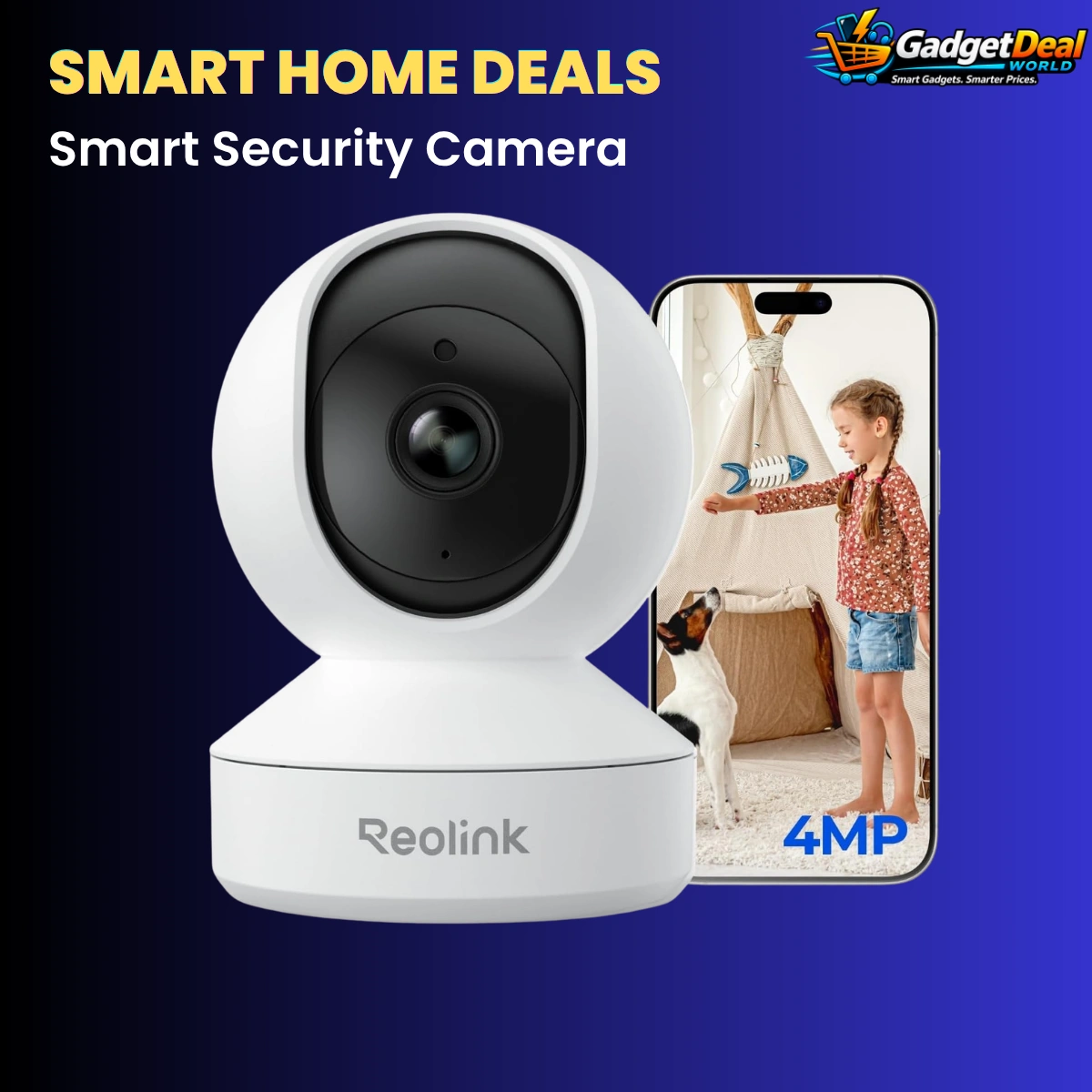 Smart home deals featuring smart security cameras